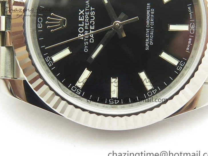 Best AAA Replica Sites Edition 3383 Jubilee Dial REF SS DateJust Bracelet 41 1:1 Black Stick Best A3235 on Markers V 126334 ComfortFit Clone 0118
